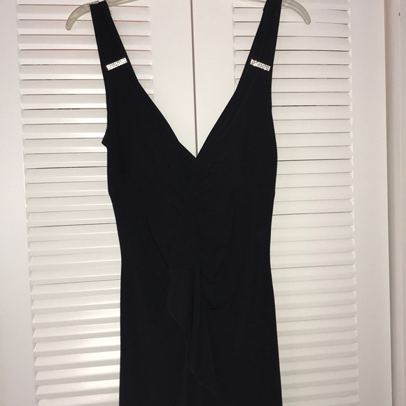 Rampage -Beautiful black hi-low dress. Size M ❤️ - Picture 5 of 8
